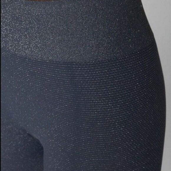 Athleta Shimmer Seamless Tights Size XS - Picture 2 of 9